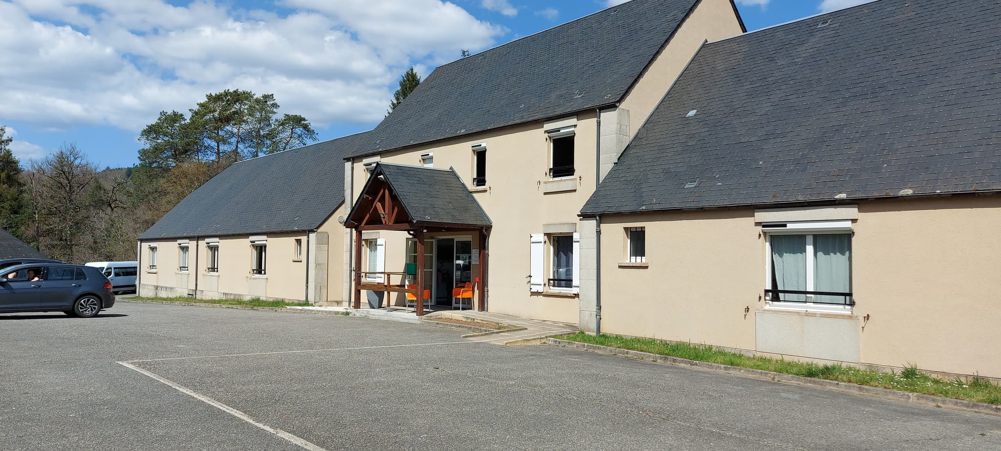 Entrée du centre