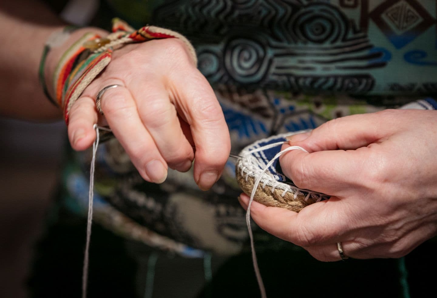 Espadrilles Arangois - fabrication artisanale - Saint Jean Pied de Port