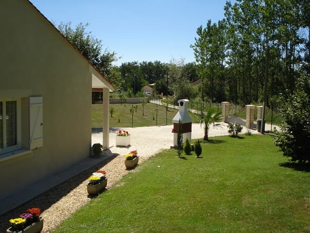Le jardin arboré