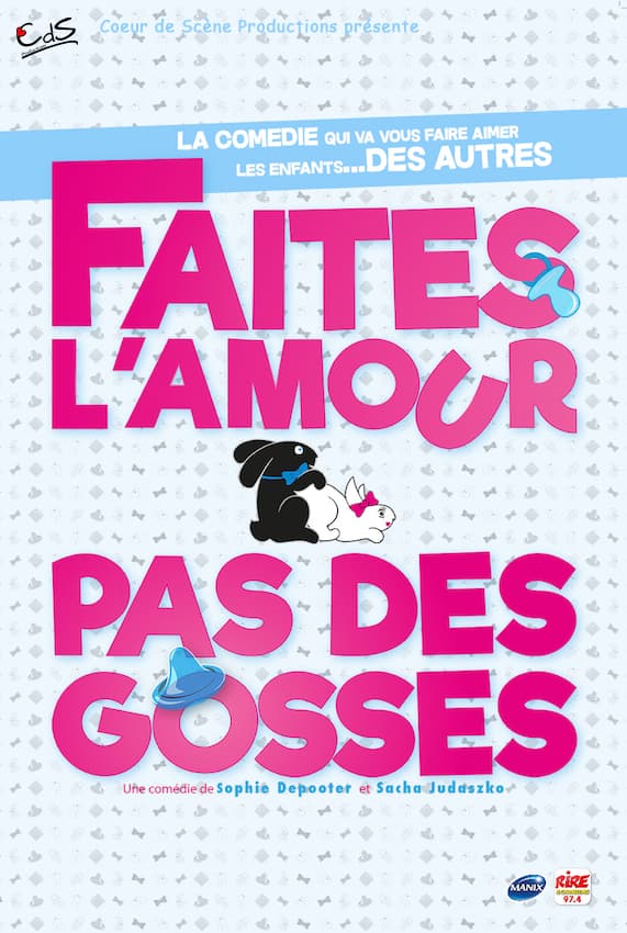 Faites l'amour pas des gosses Gare du Midi Biarritz