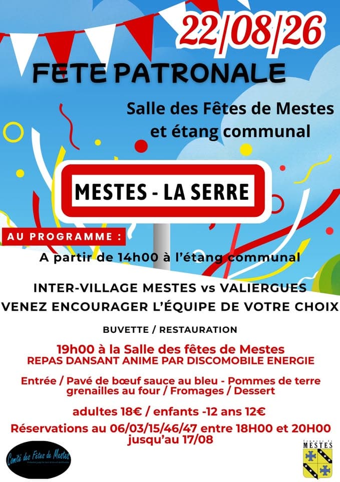 FETE PATRONALE LA SERRE