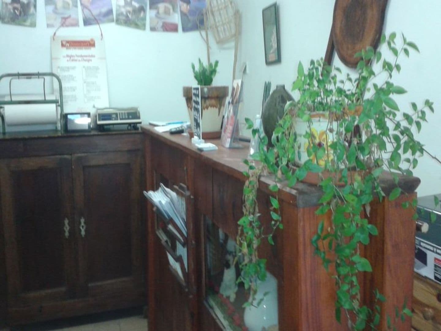 Ferme Elixaia - salle de vente