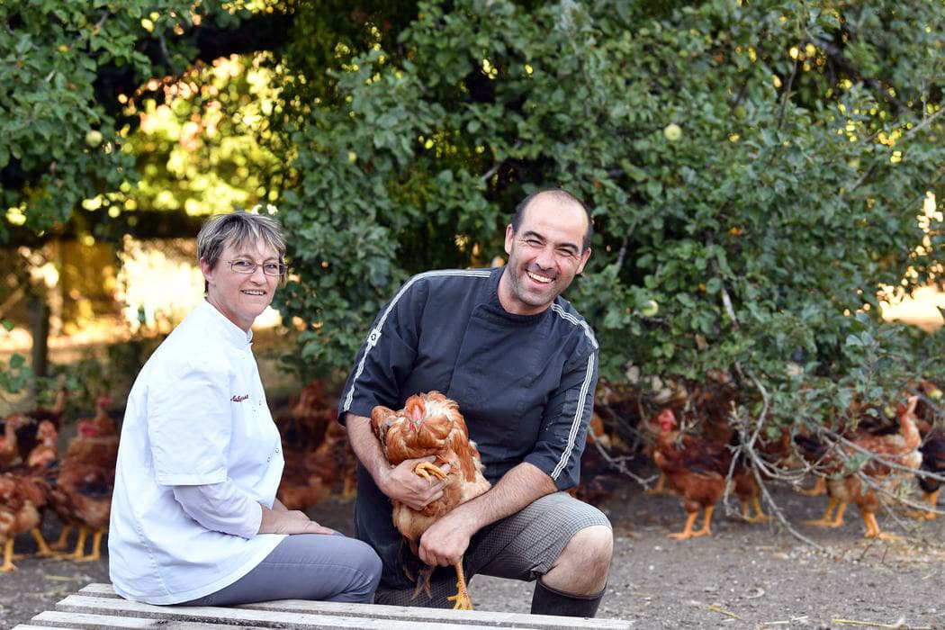 Ferme de la Besse, Sylvie et Yann Delamare (1)