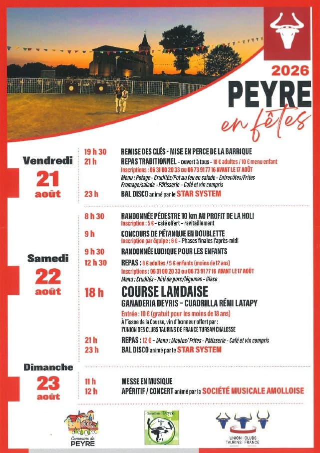 Fêtes de Peyre