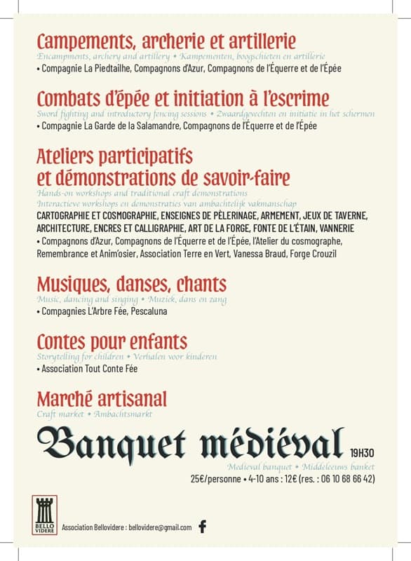 Flyer A5 impr medievale