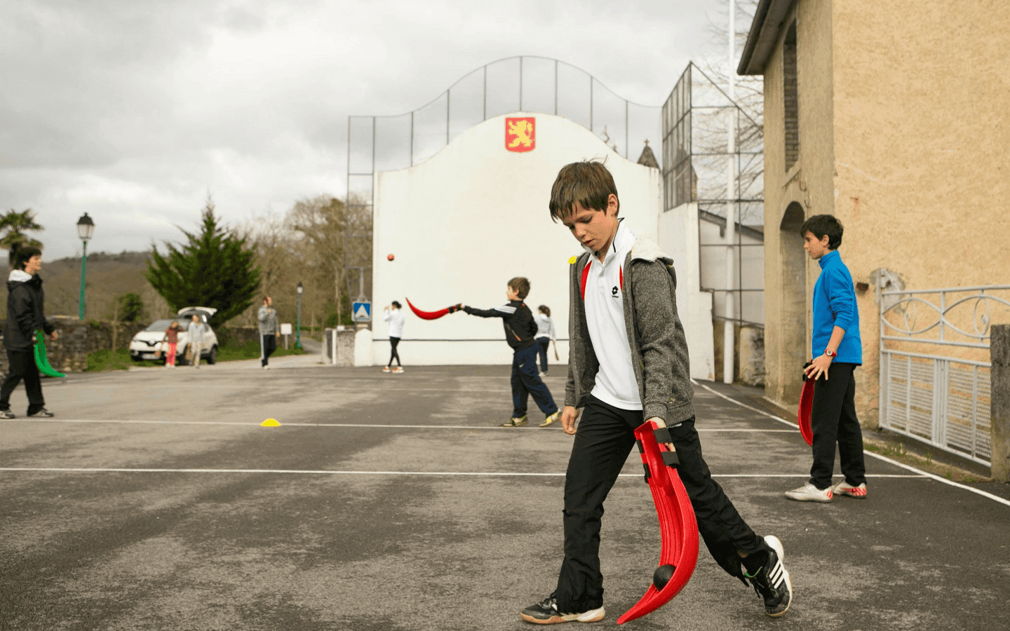 Pelote activités enfants - Soule