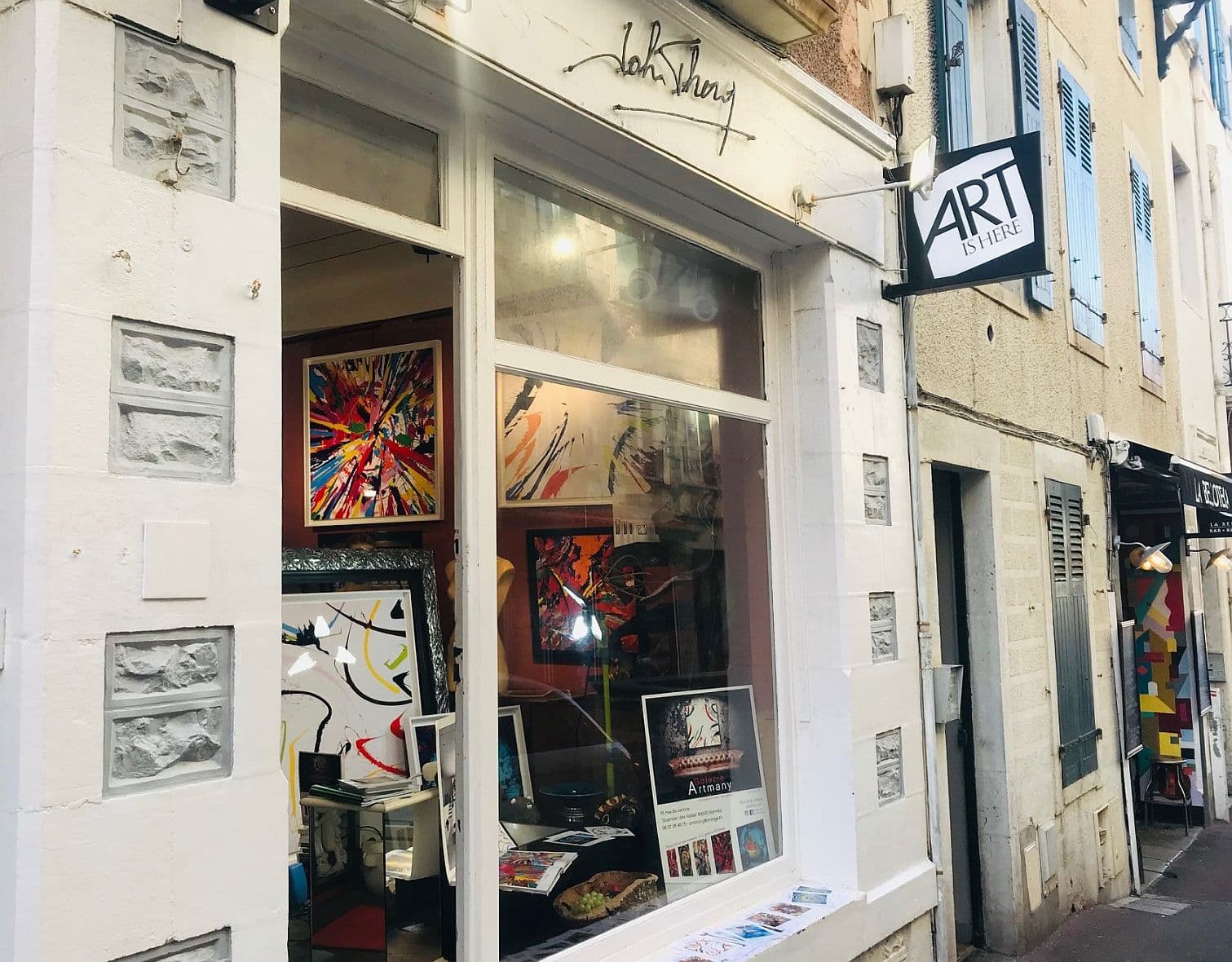 Galerie Artmany - Biarritz - Devanture