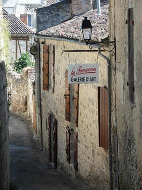 Galerie de Tannerie Nerac Vue rue du prieure