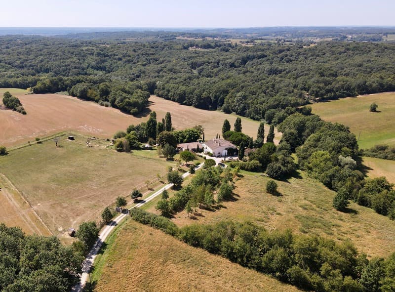 Gîte Bambou - Domaine de la Gazaille - vue d'ensemble