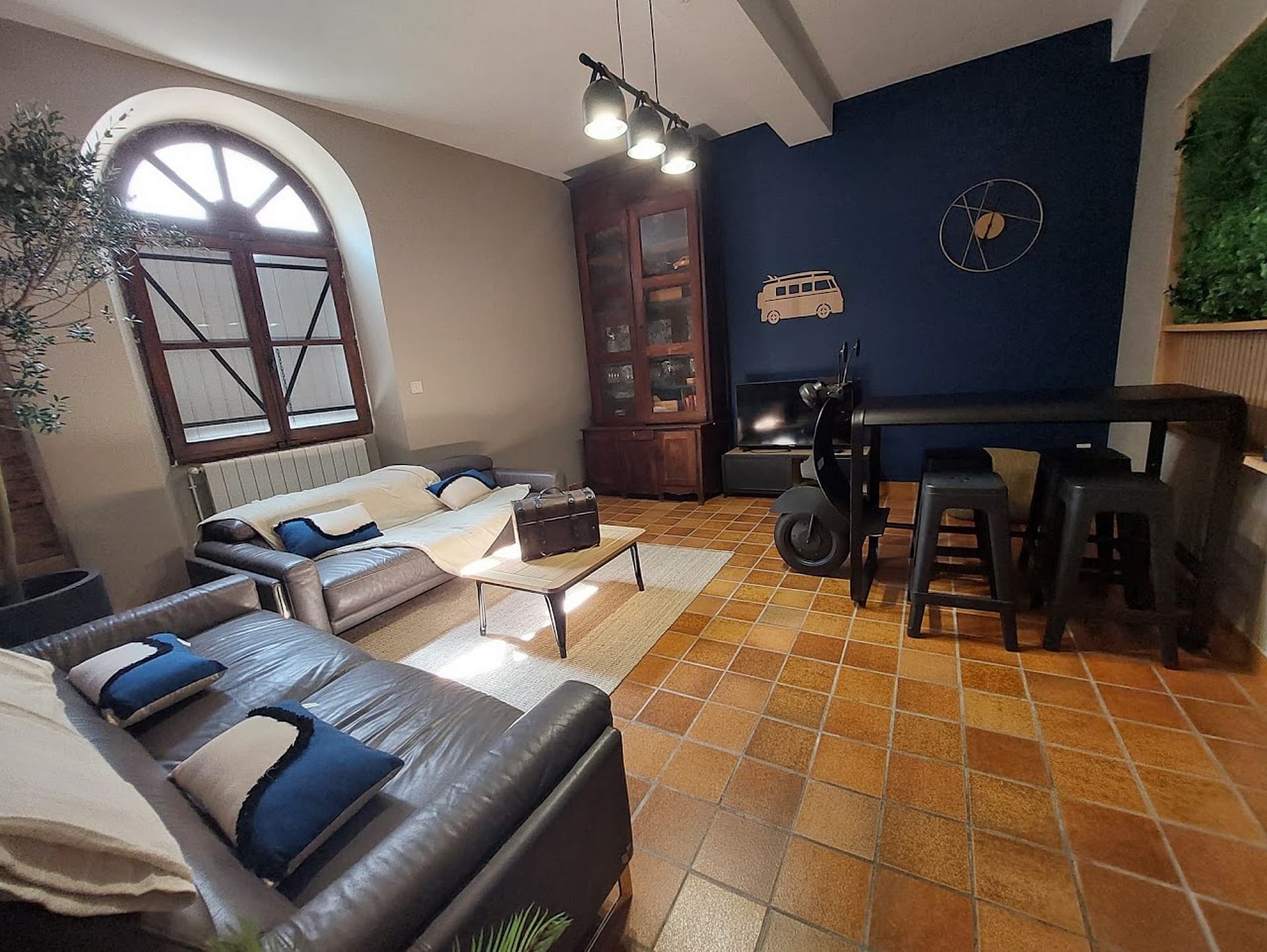 Gite La forge salon