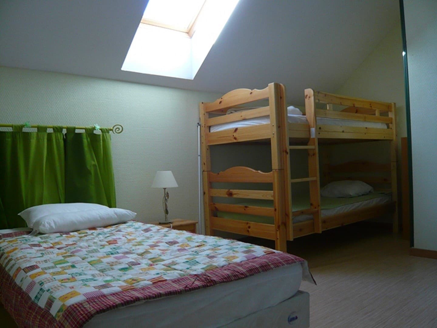 Gite Lou Cazalet - Chambre-anis