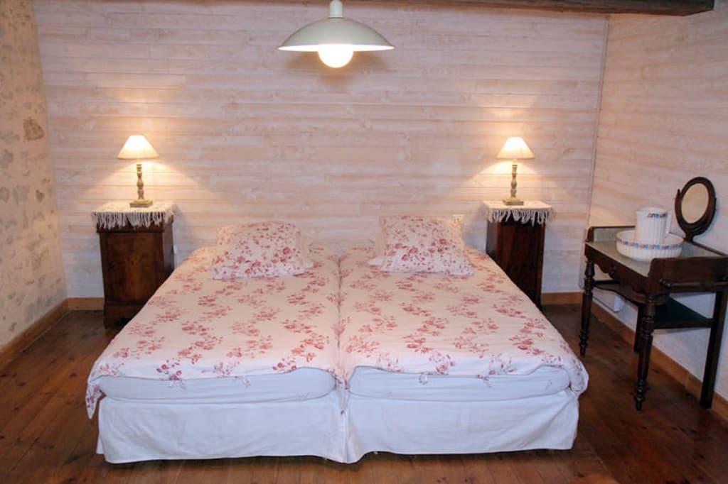La chambre fleurie