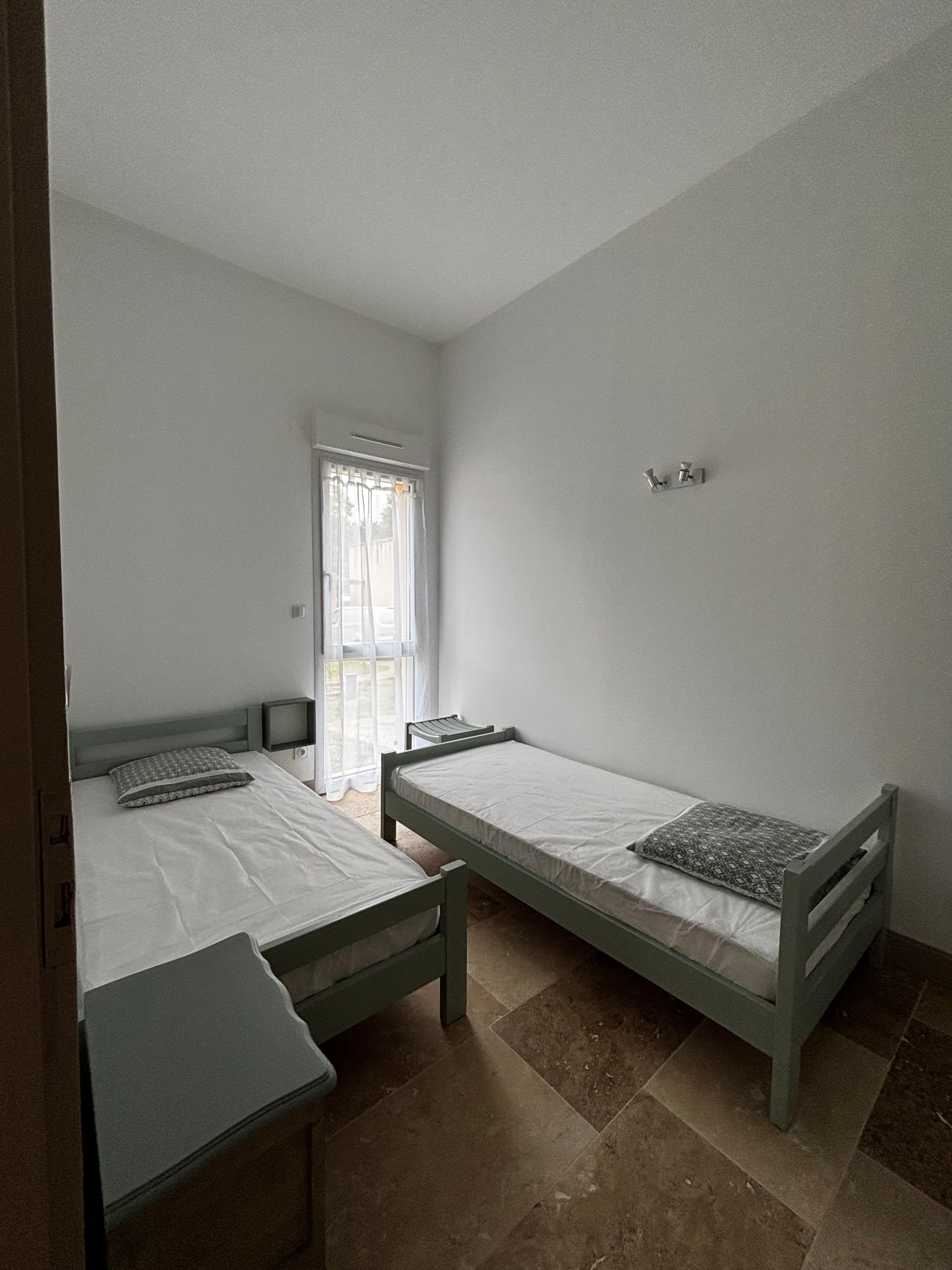 Gîte VIRIDIS - chambre 2 lits simples