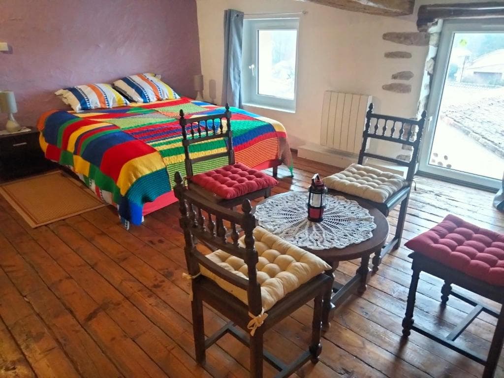 Gîte de l'ancienne métairie_Vivonne (chambre)