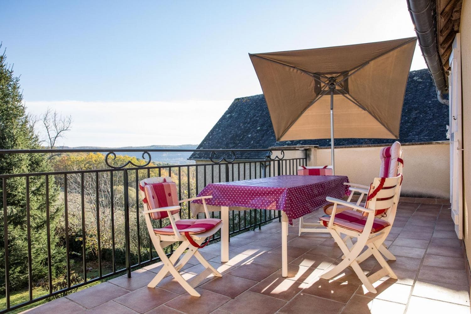 Gite lage terrasse