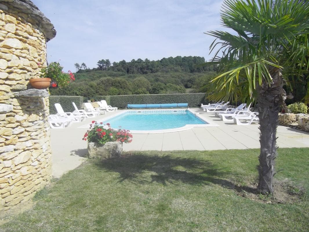 Gîtes des endrevies piscine