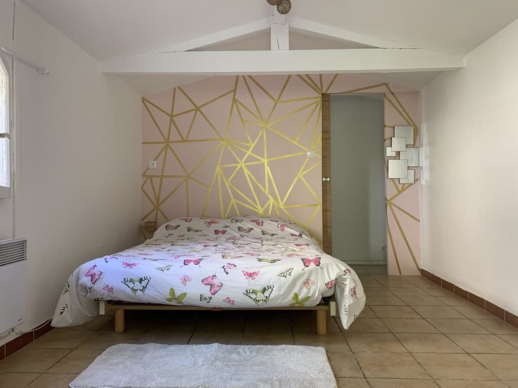 La chambre avec 1 lit 140