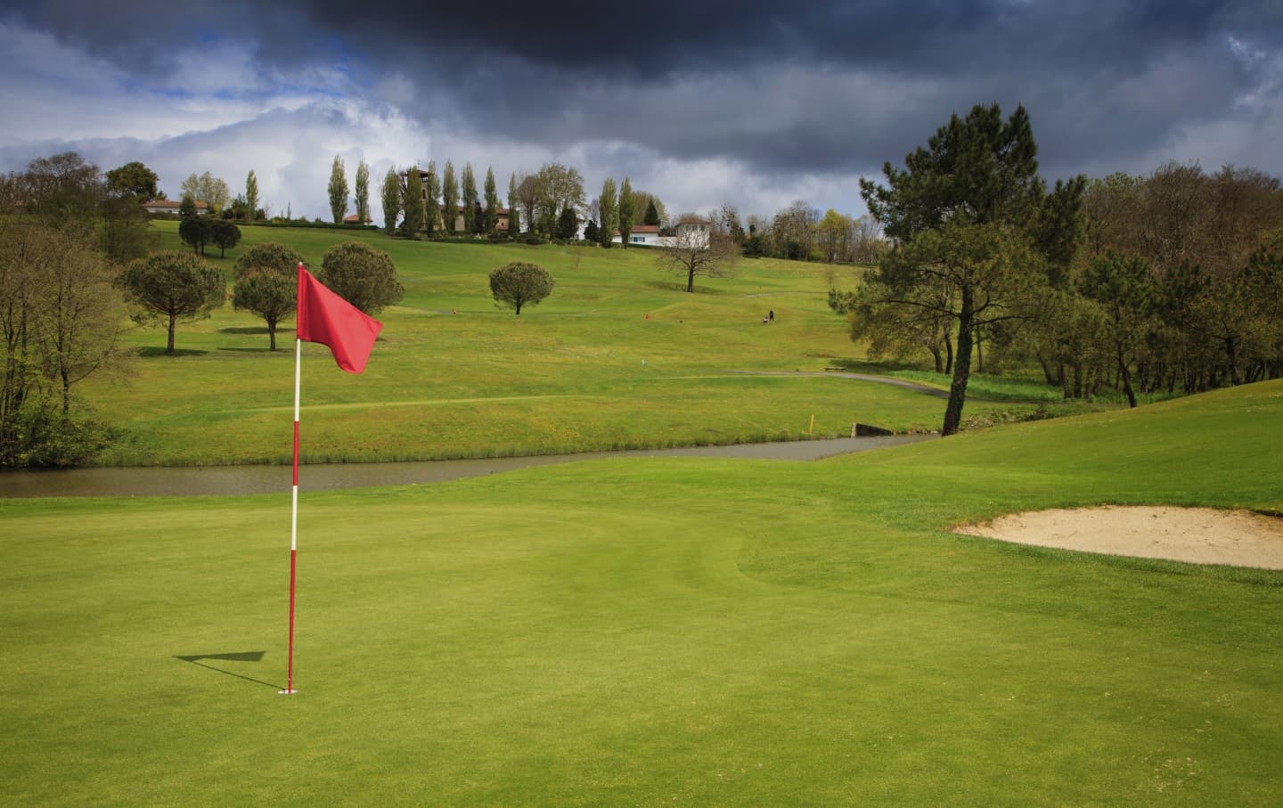 Golf - Vue église