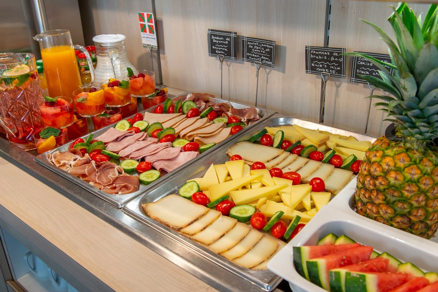 Hôtel Mercure Président Biarritz Plage petit dejeuner