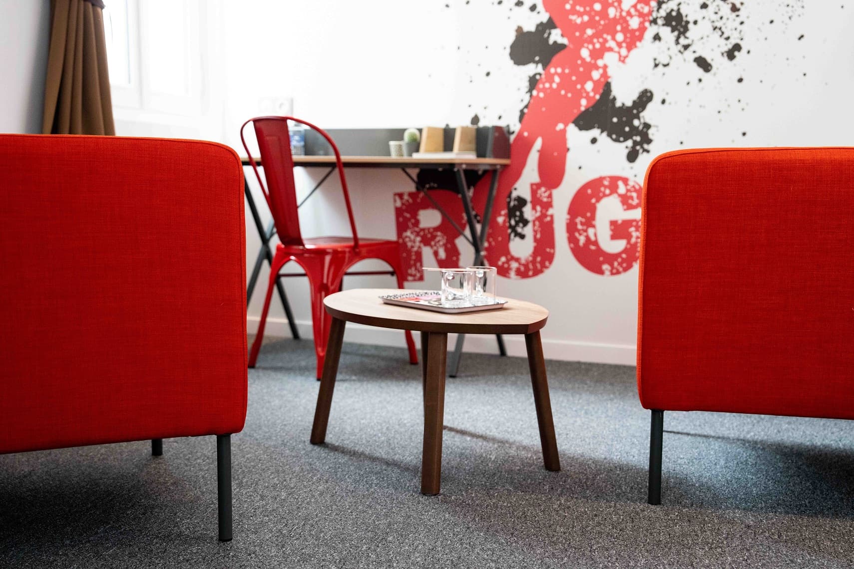 Hotel Urban style - Biarritz - Le Relais chambre rouge