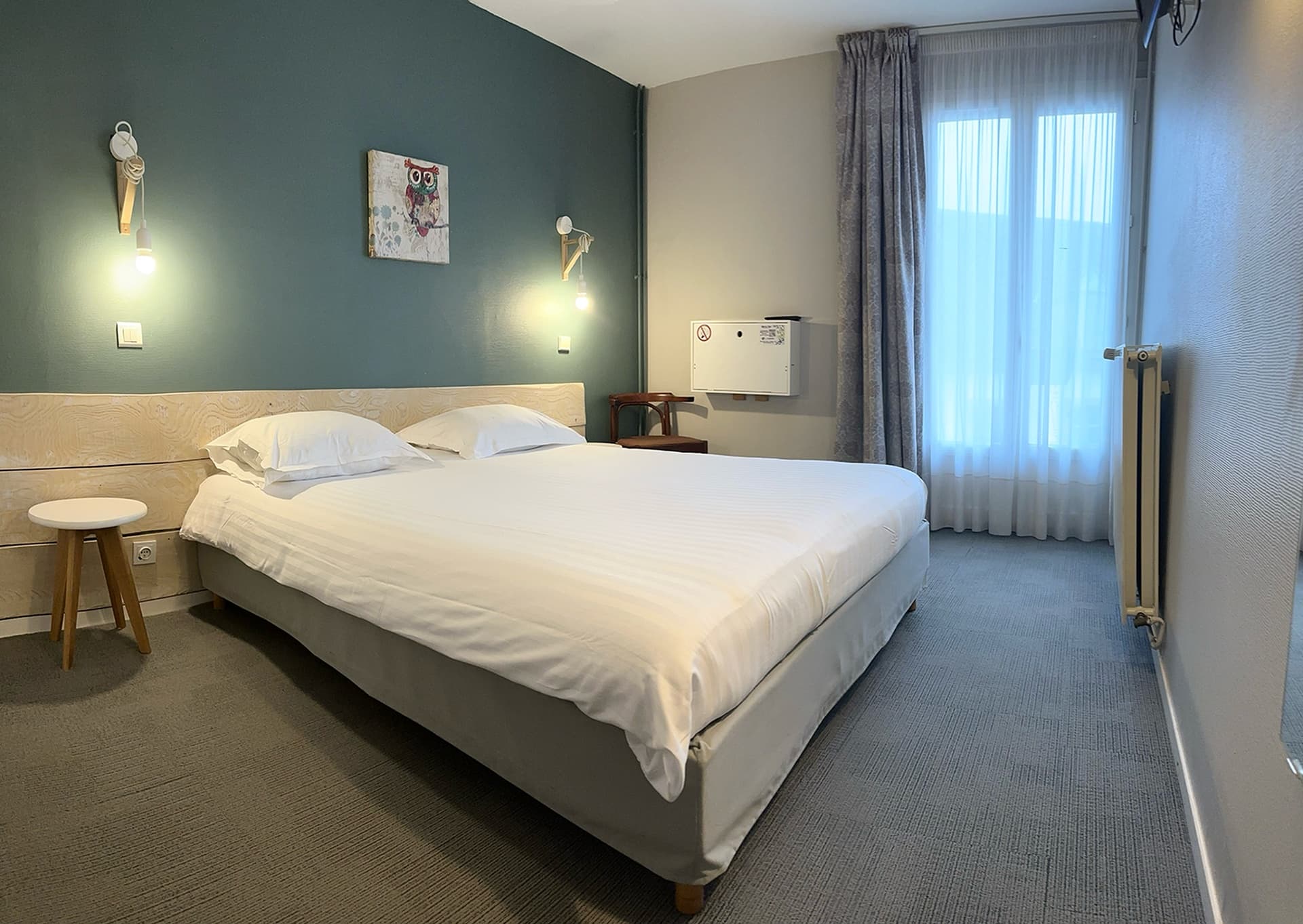 Hotel-de-l-ours-Chambre double standard-ARETTE(©Hotel-de-l-ours)