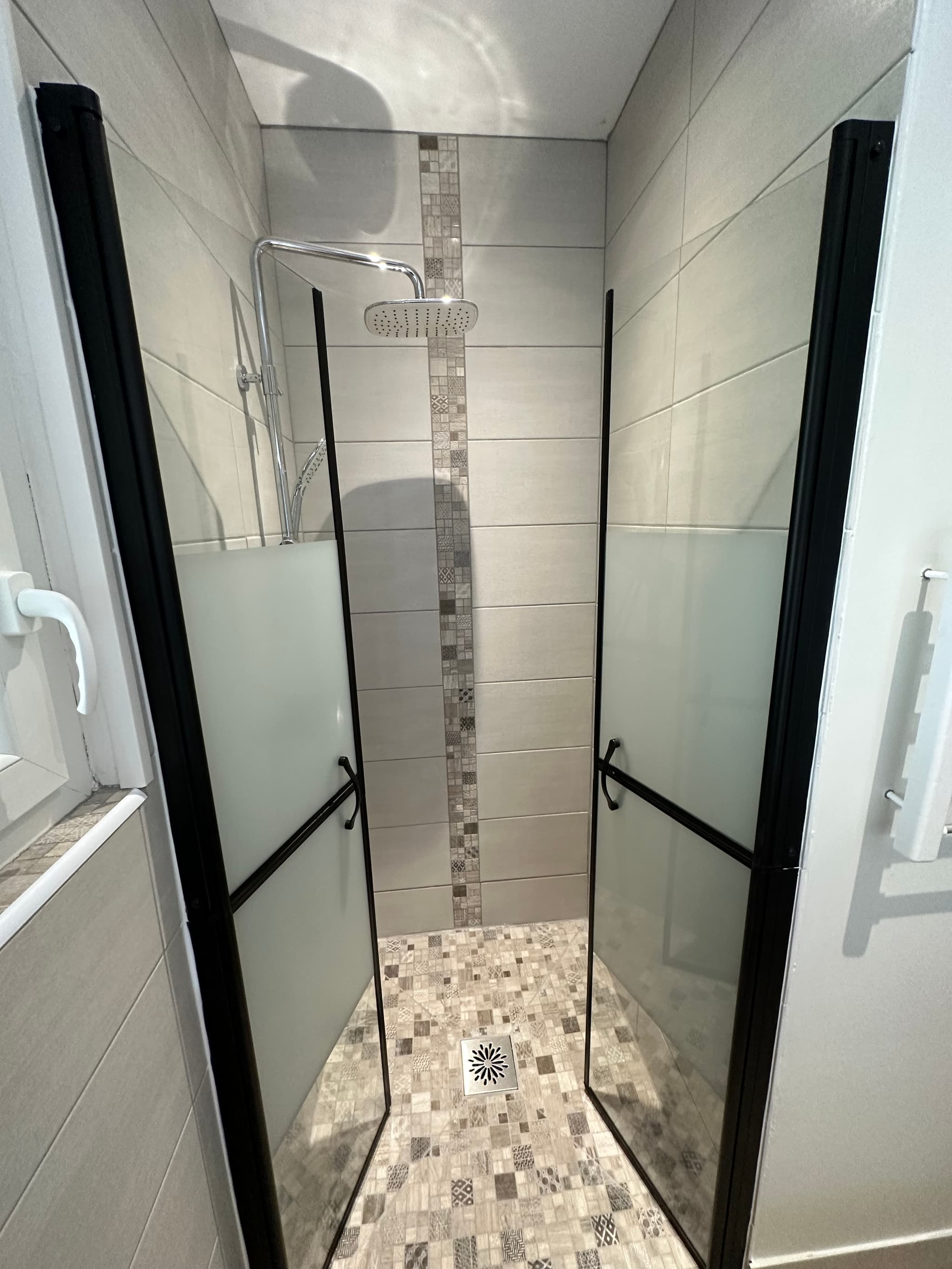 douche à l'italienne