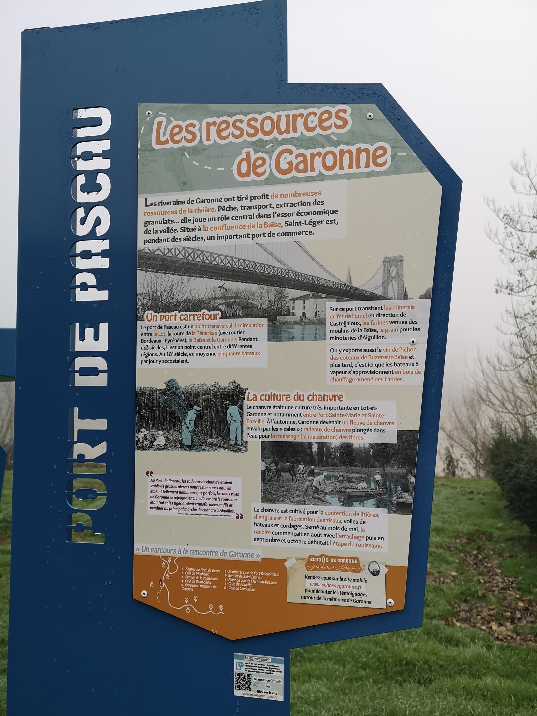 Echos de Garonne à Saint Leger