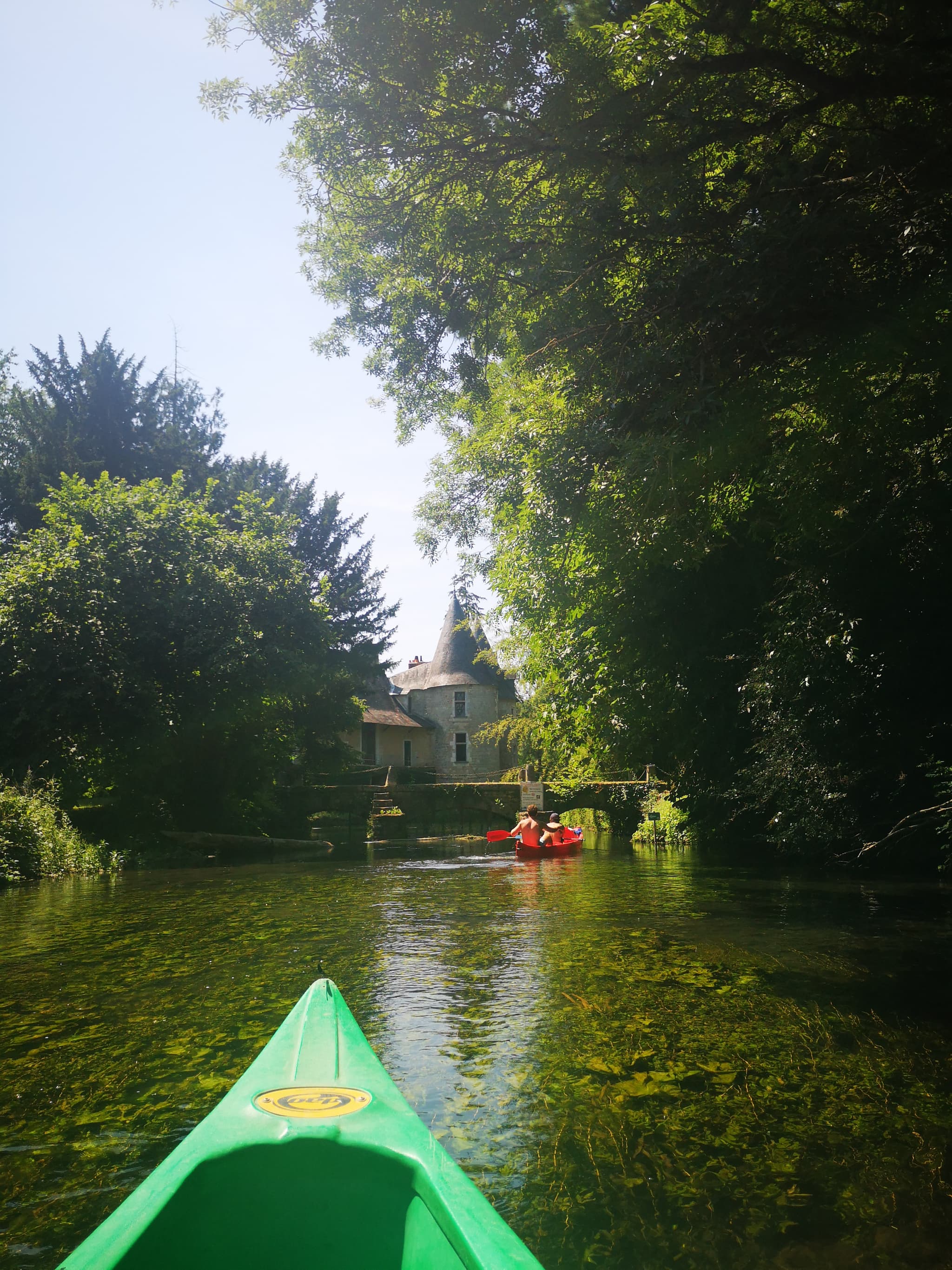 Anché _Promenade en canoë