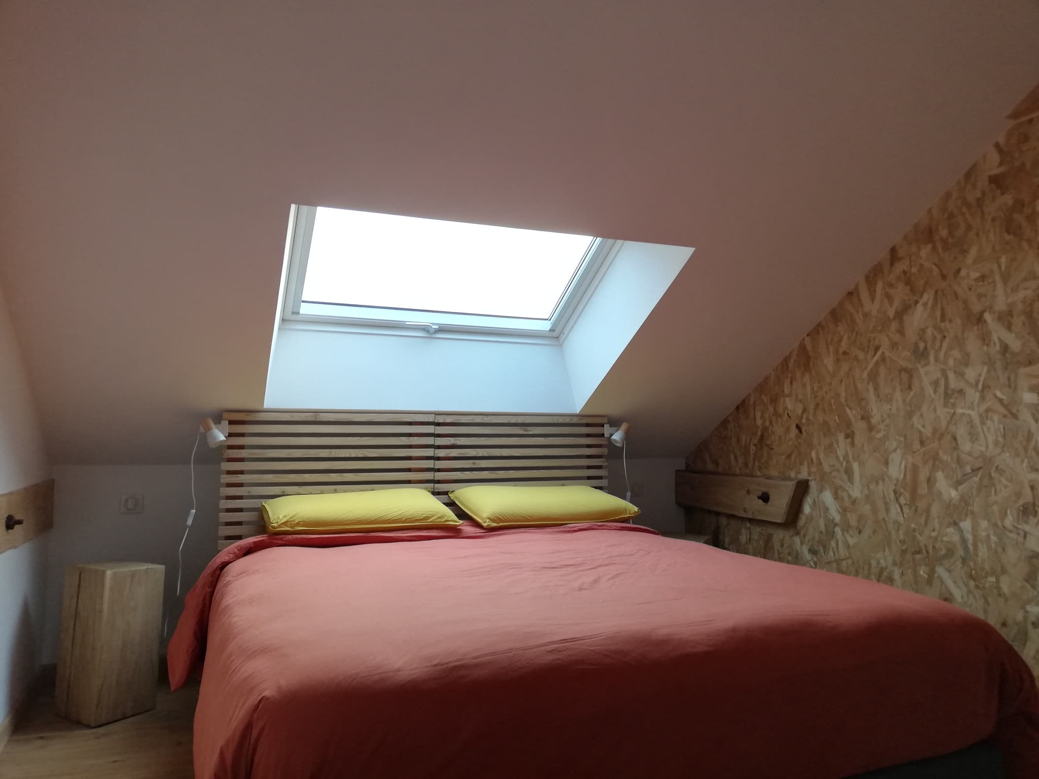 Chambre lit 160cm étage