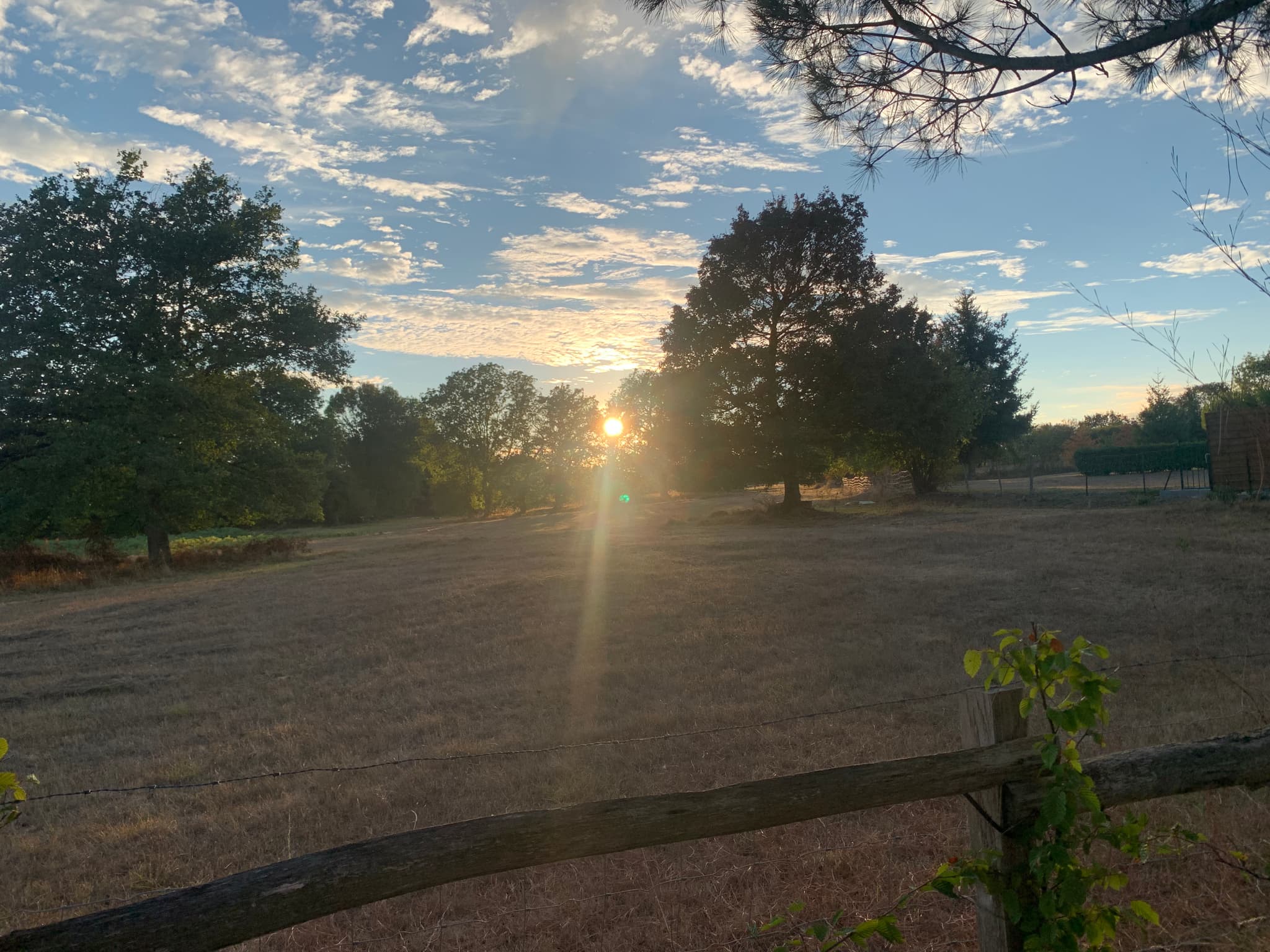 coucher de soleil