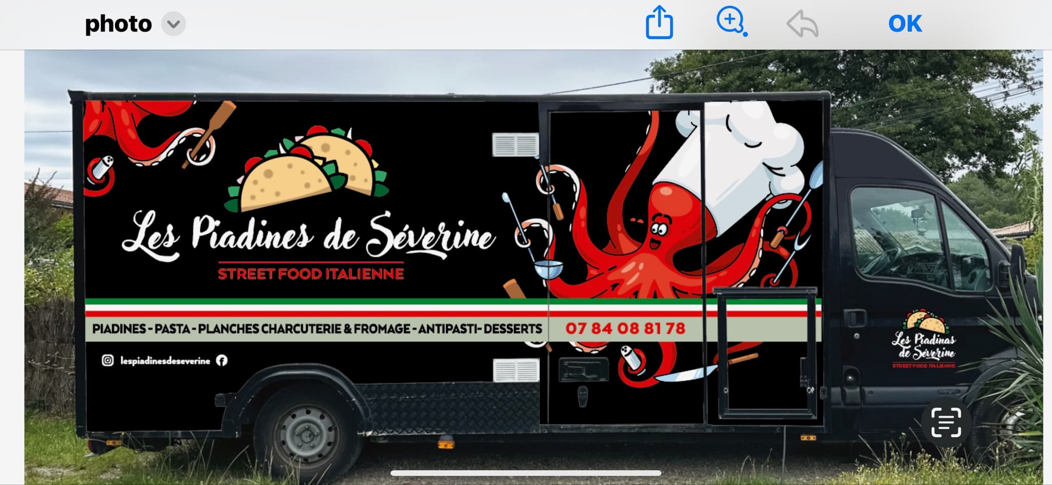 Les Piadines de Séverine