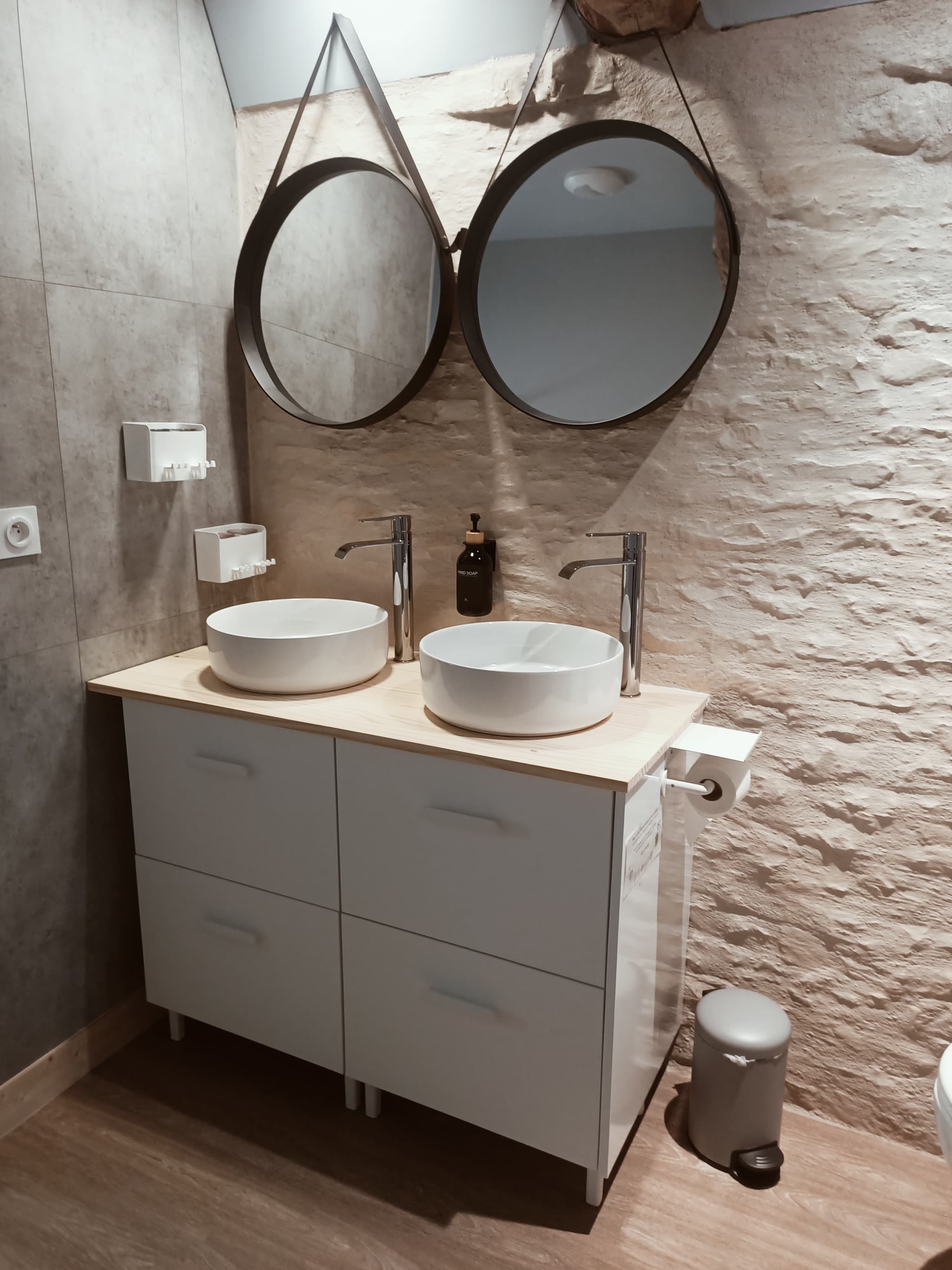 salle d'eau double