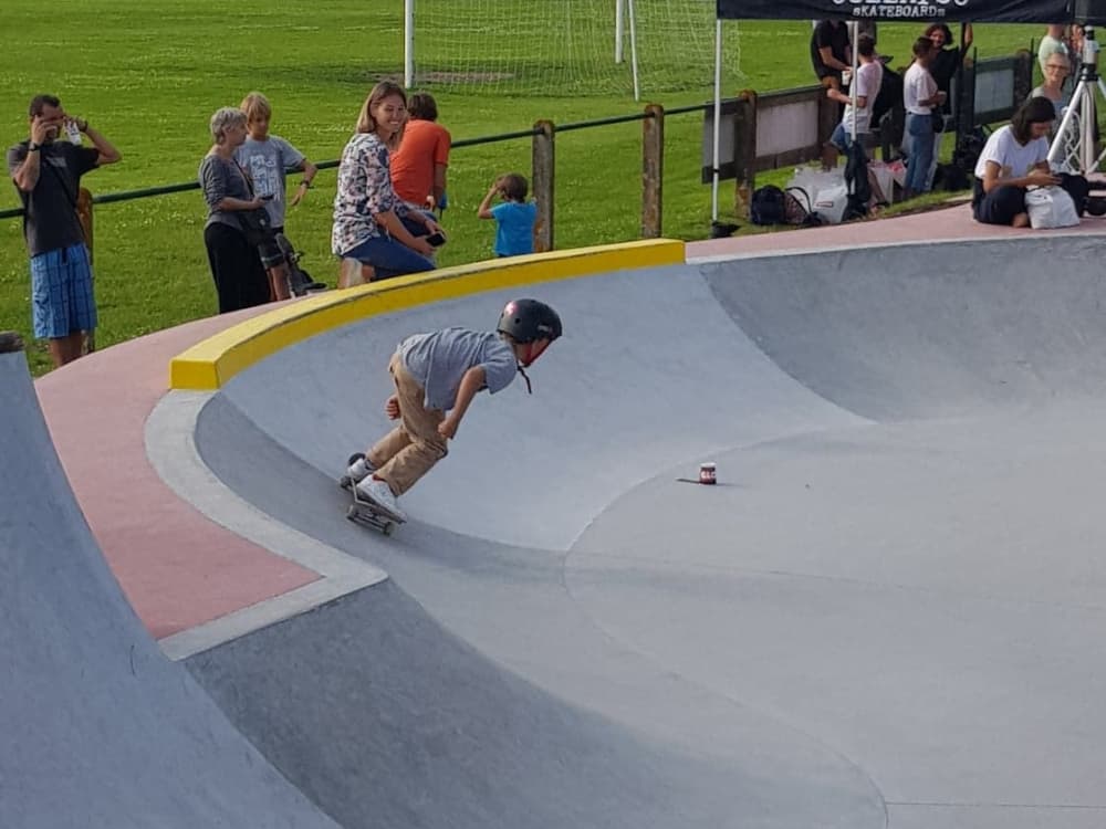 Inauguration skate park 2018