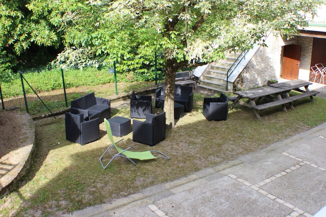 Jardin clos commun