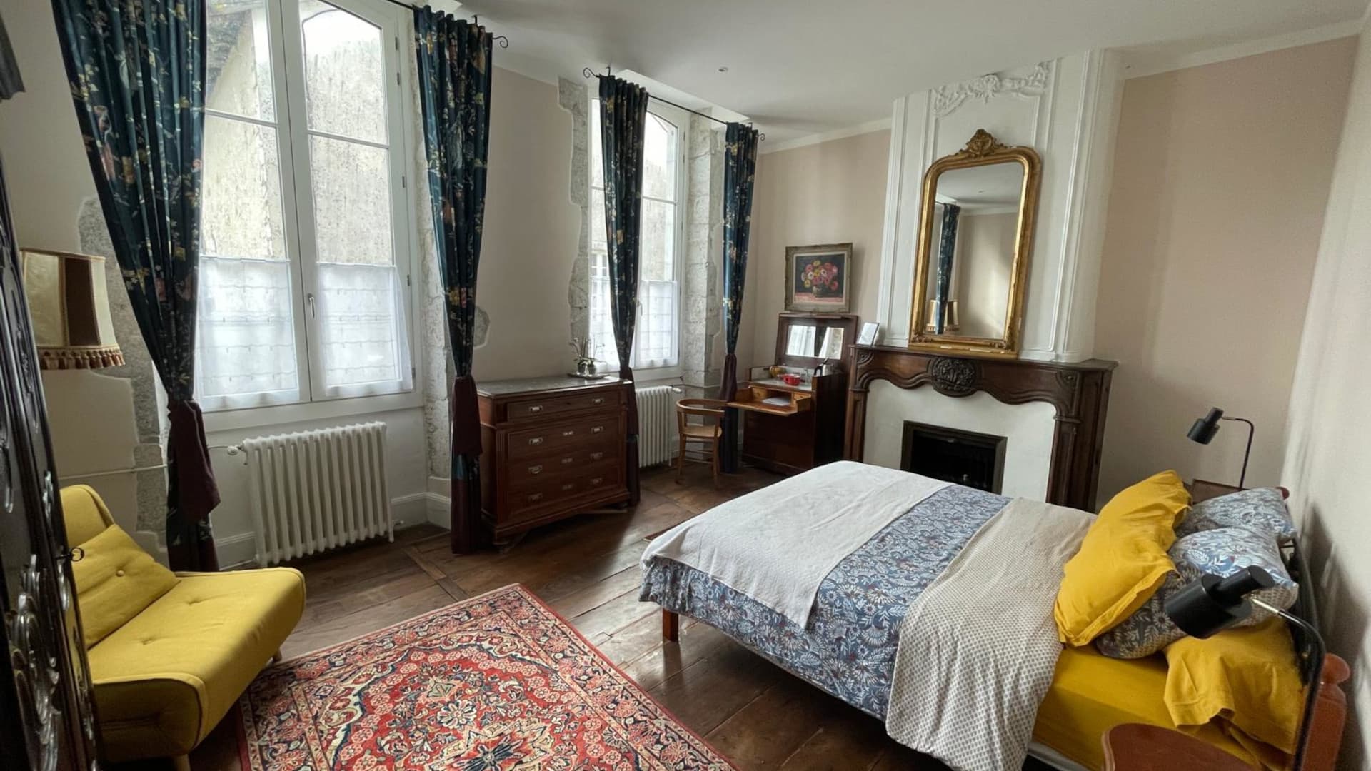 Jardin des remparts - chambre Henri IV