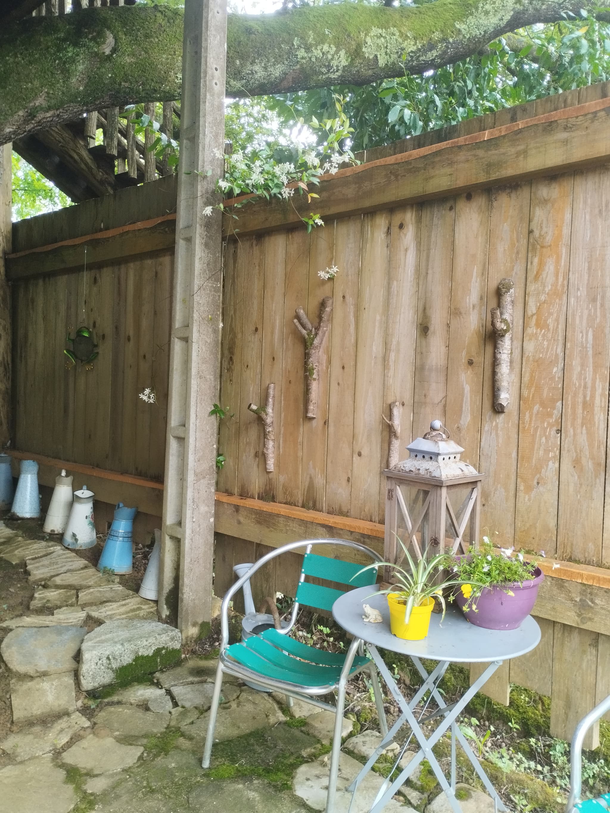 Jardin extérieur Papyjotte 2025 ©Hayet.