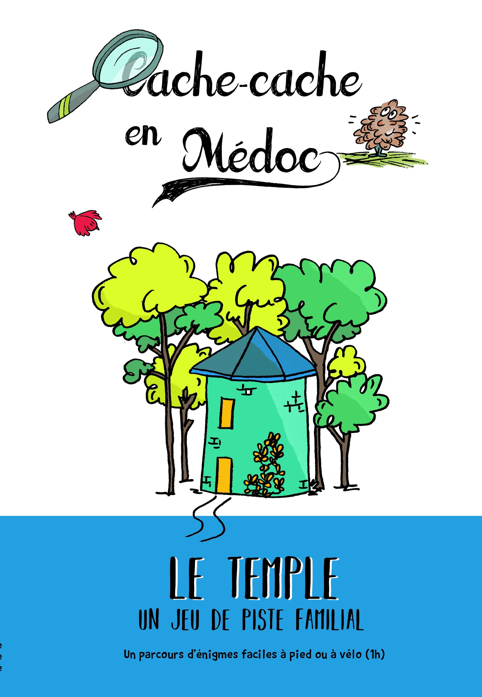 Jeu de piste de cache-cache de Le Temple