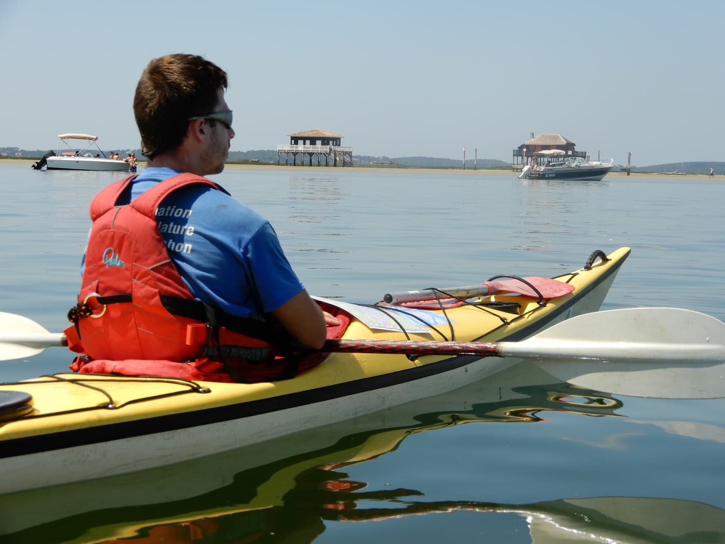 Kayak mer dune ile oiseaux 3