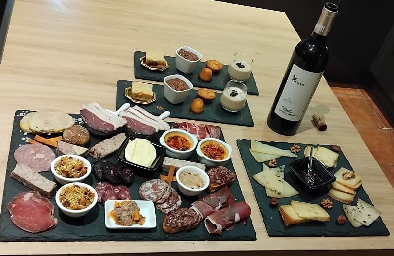 L'Alcôve d'Aliénor - planche gastronomique
