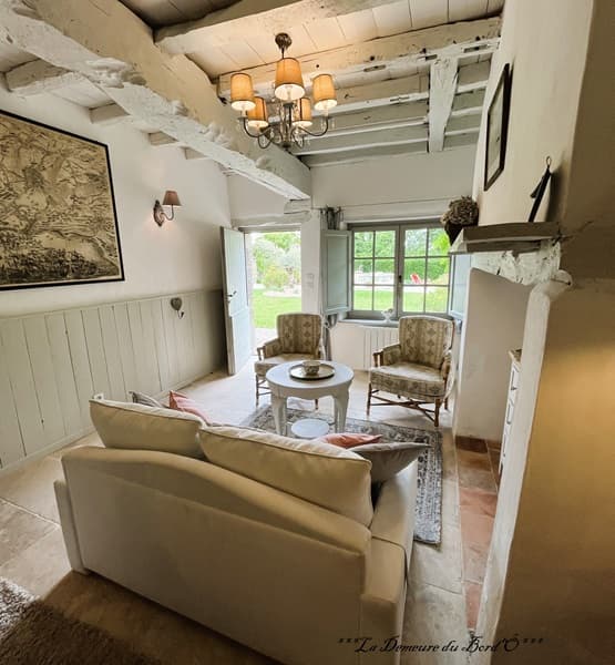 La Demeure du Bord'Ô - chambre1 - salon