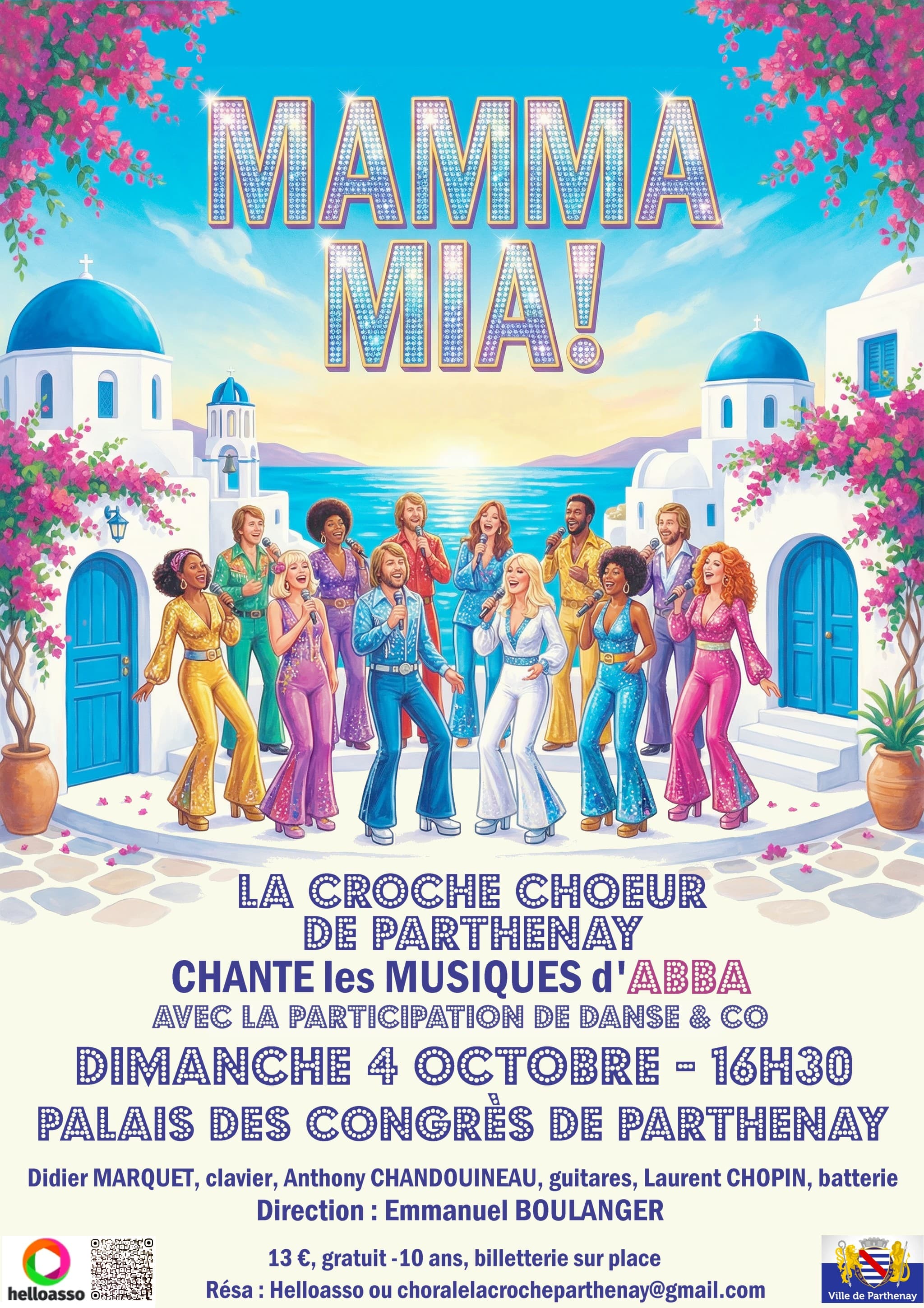 La croche choeur chante ABBA