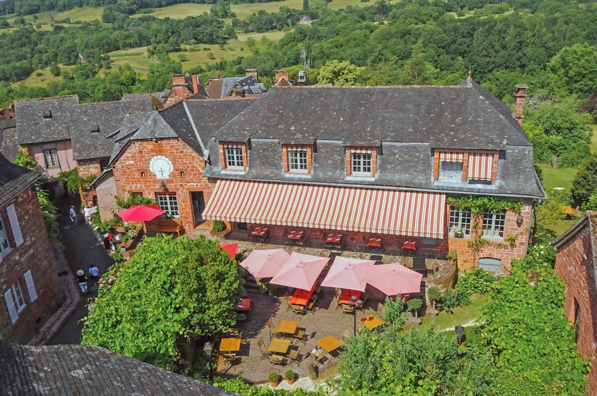 La terrasse - 4- Relais Saint Jacques - Collonges-la-Rouge_19