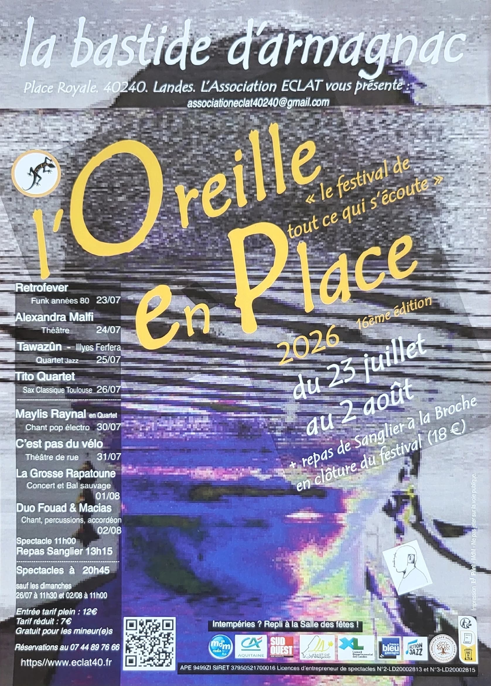 Labastide d'Armagnac - Festival l'Oreille en Place - Juillet & Août