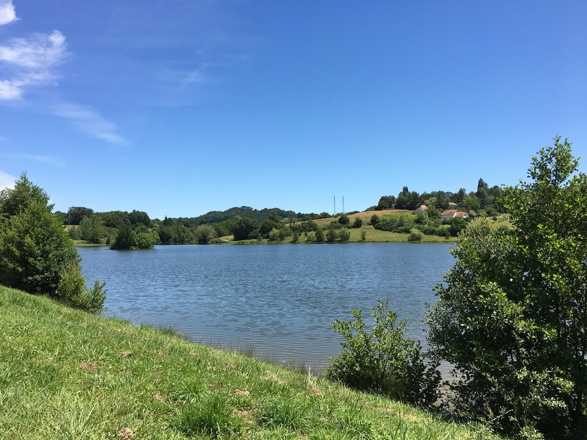 Lac de l'y orthez peche vue moncade (3)