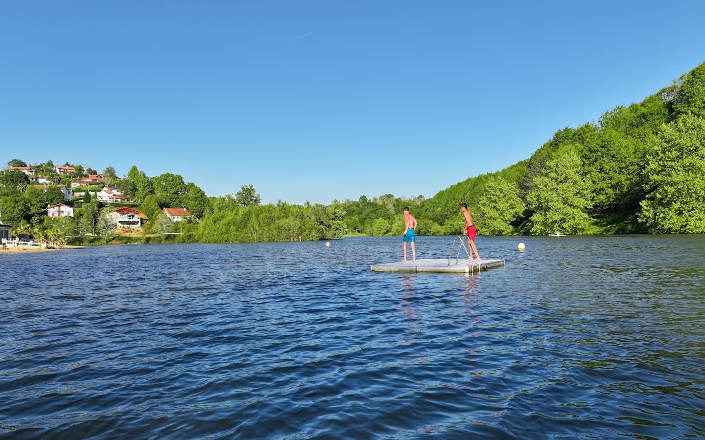 Lac de Saint-Pée-Sur-Nivelle enfants