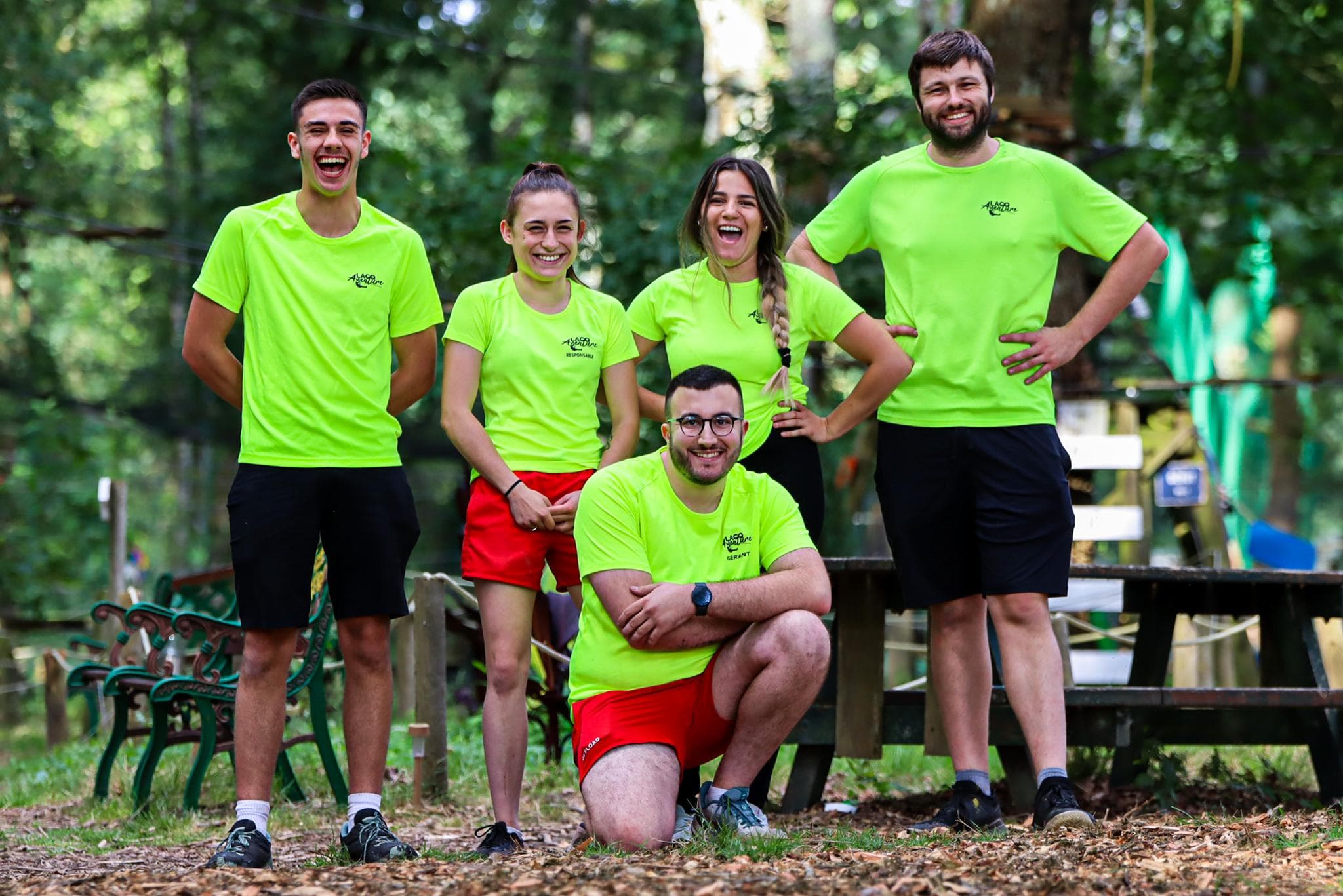 Lacq Aventure parcours accrobranche adulte enfant dans les arbres (23)