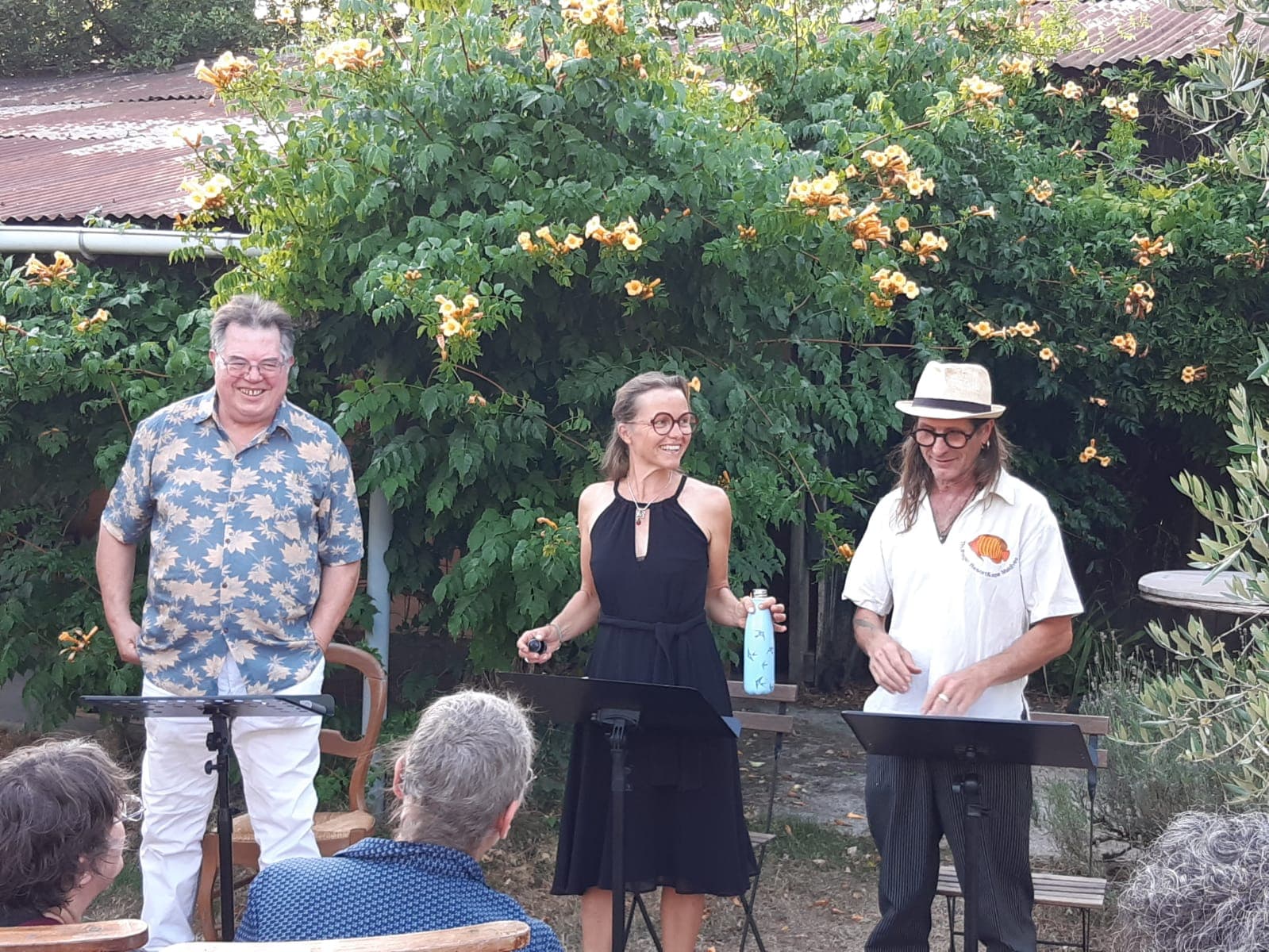Lectures et spectacle au jardin clessé 2