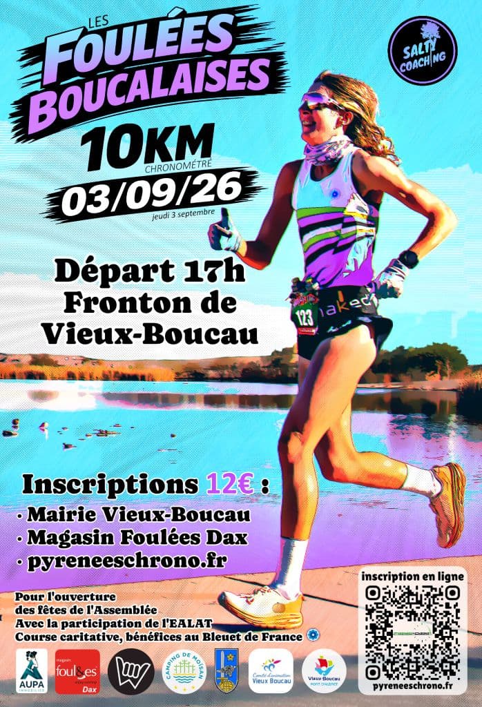 Les foulées boucalaises_Vieux Boucau_Landes Atlantique Sud