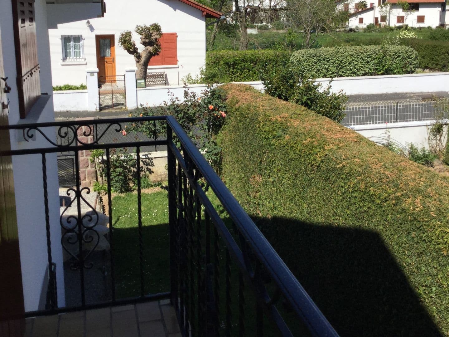 Location Etchegaray - Vue terrasse balcon - St Jean Pied de Port