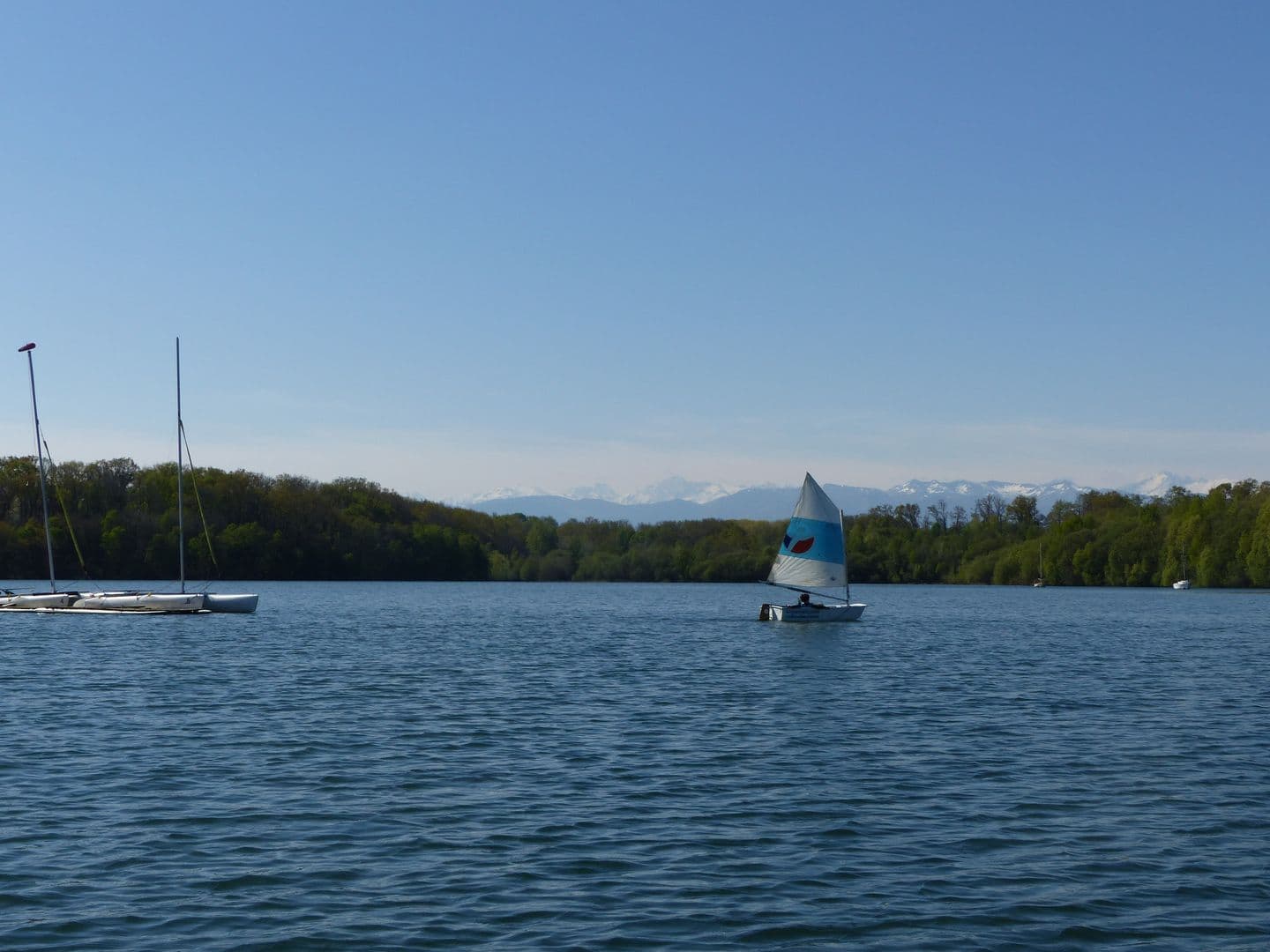 Lac du Gabas et activités nautiques